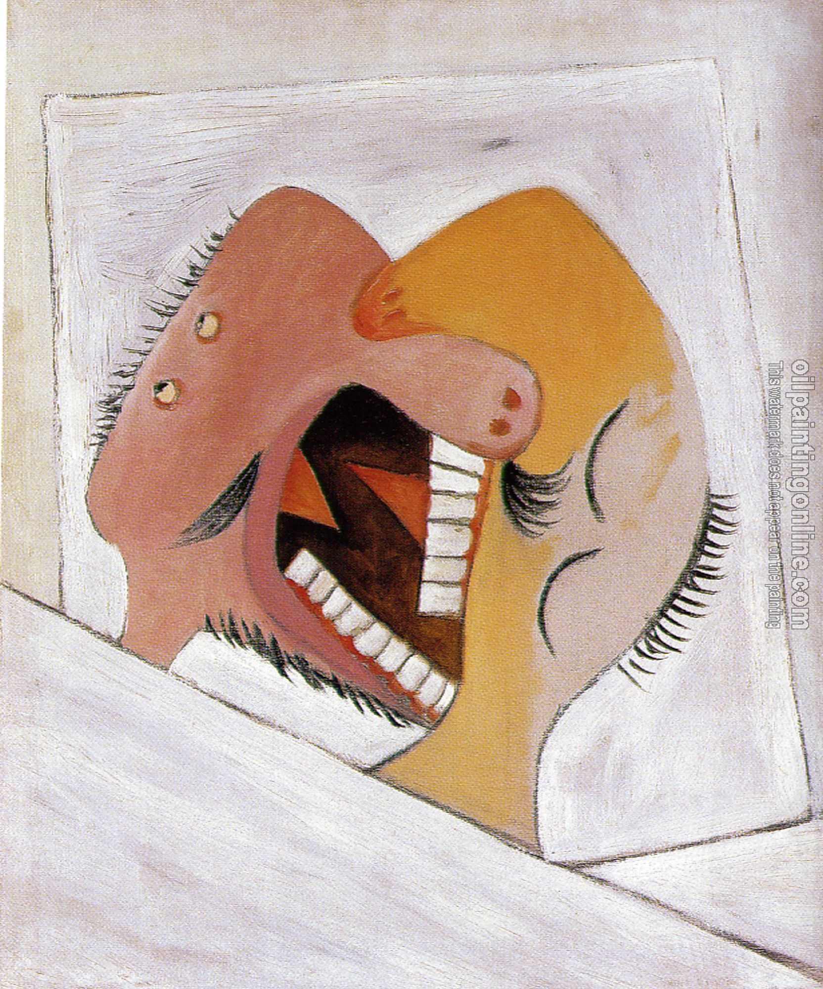 Picasso, Pablo - the kiss